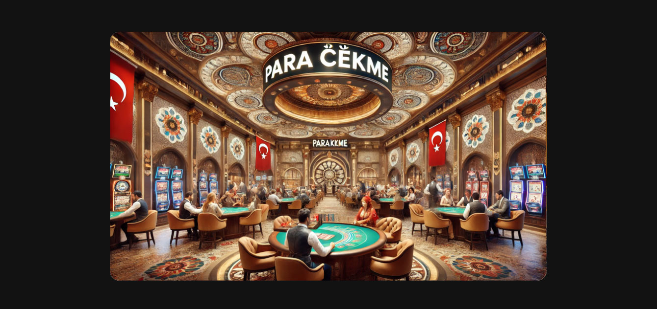 Para Çekme casino Türkiye. 